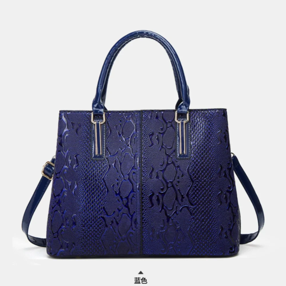 Modetrend Handtas Met Krokodillenprint En Handtassen Voor Dames Met Grote Capaciteit