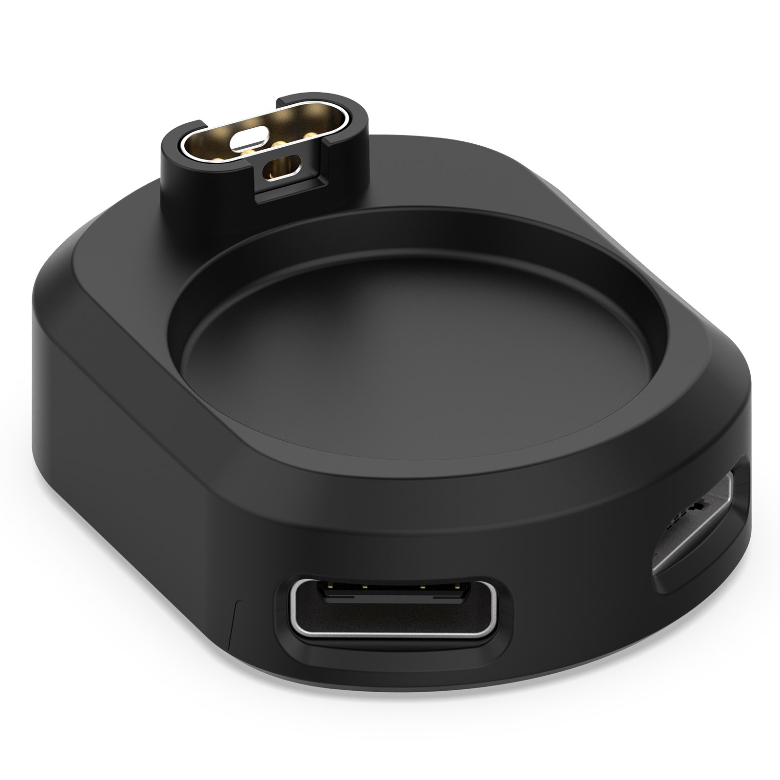 Adaptador de cargador de reloj 2 en 1 Tipo C/Micro Dock para Garmin Fenix 7 6 5 7x Instinct 2 Vivoactive 3 4 Venu 245 Forerunner 955 255