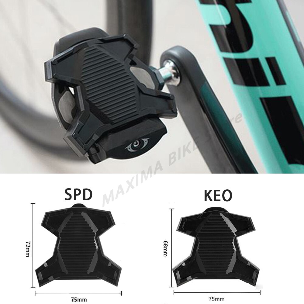Road bike pedales Cycling SPD and LOOK KEO Systems bicicleta accessories R540 R550 Conversion spd/keo pedals
