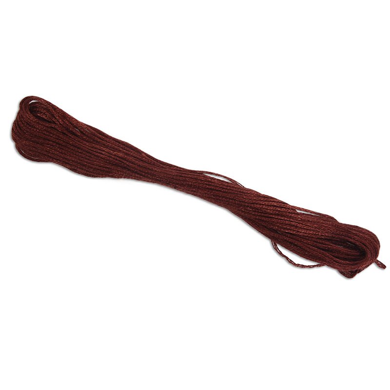 100 skeins coloured embroidery thread cotton cross needle craft sewing floss kit