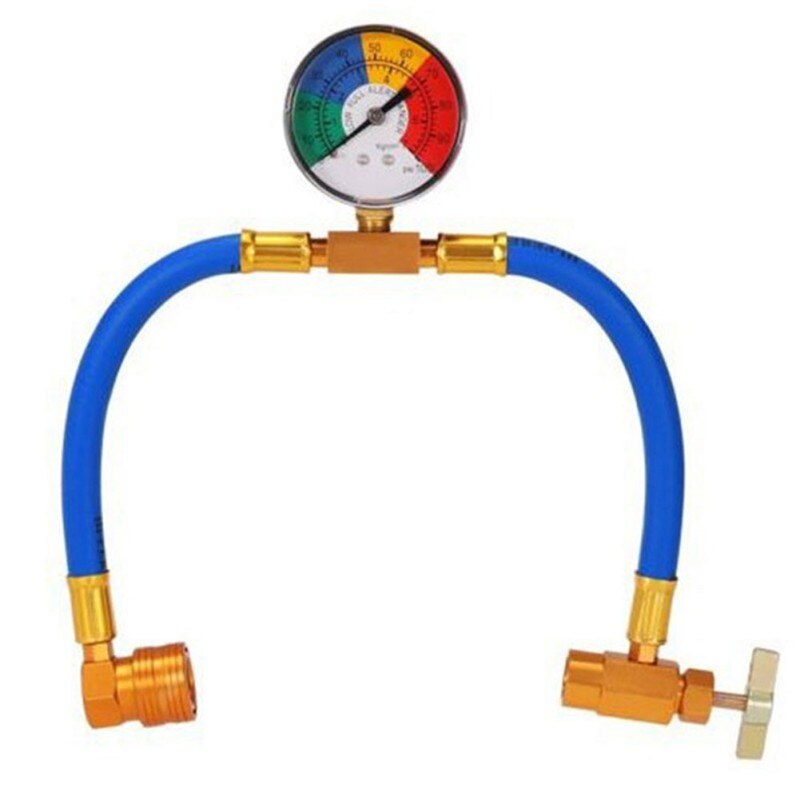 Balight 1 kpl  r134a latausletku latausmittari sovitin kylmäaine ilmastointilaite mittaus auton putki