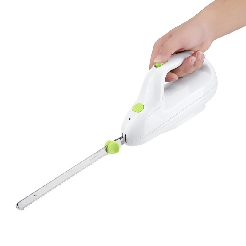 Kitchen Electric Freeze Meat Knife Saw 220-240V Eu Automatic Kitchen Meat Bread Turkey Knives Serrated Cleaver Cutting Tools Eu
