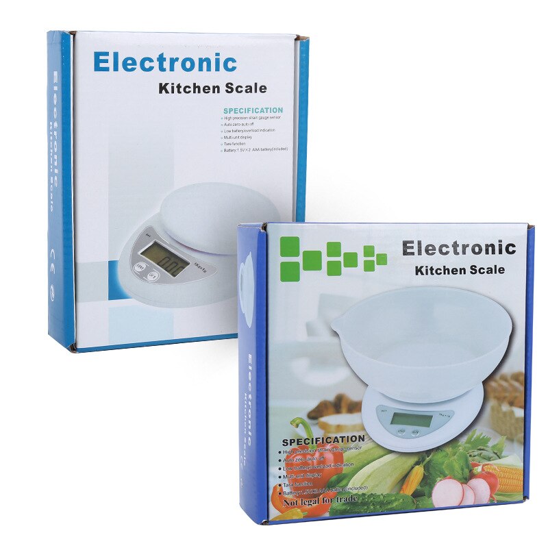Household High-Precision Electronic LED Scale Kitchen Baking Scale Small Food Gram Scale Electronic Scales Kitchen Tools