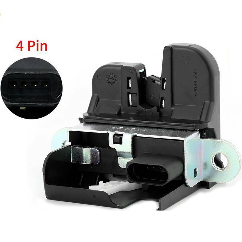 Car Rear Trunk Lid Lock Latch Tailgate Block For VW Golf 5 6 GTI MK5