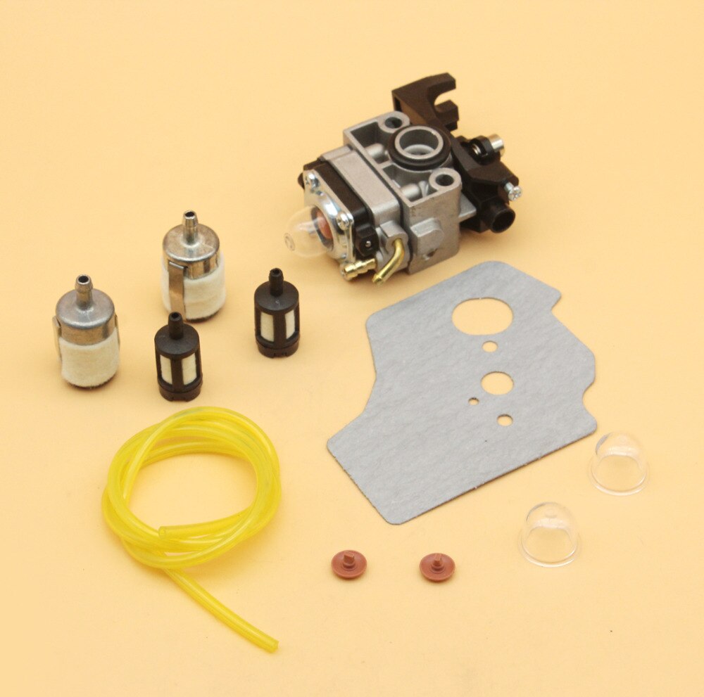 Förgasare backventil packning bränslefilter slangpaket passar honda  gx35 gx35nt hht 35 hht 35s motormotor trimmer borstmaskin fläkt