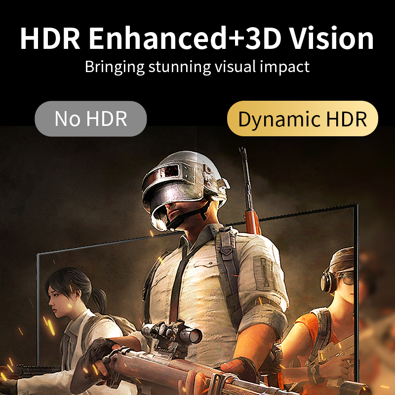 Unnlink DisplayPort Splitter 1x2 UHD 4K 144Hz DP Splitter MST Hub com áudio para 1 dispositivo PC laptop atribuido ao monitor de TV duplo