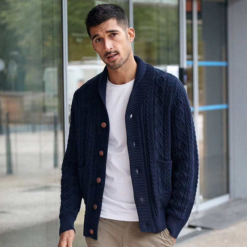 KUEGOU 100% cotone autunno abbigliamento collo – Grandado