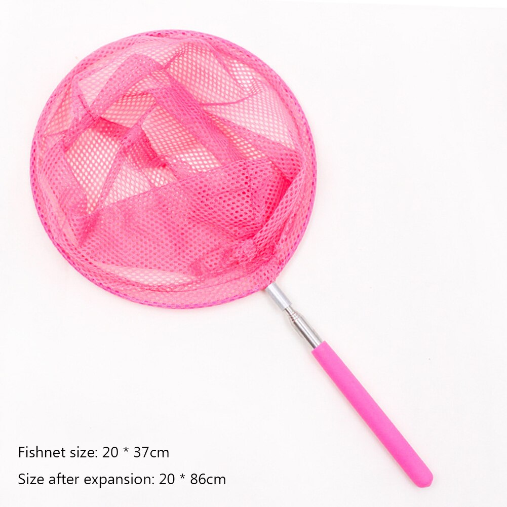 Round Swimming Pool Fishing Net Skimmer Pond Bathtub Fallen Leaves With Rod Cleaning Tool Can Expandsion Pool Cleaning Net