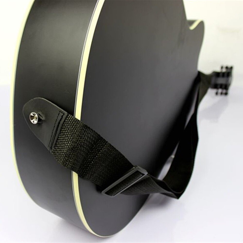 Sangle d'épaule réglable pour guitare en bois, longue ceinture pour instruments de musique, pièces de rechange pour guitares acoustiques, folk, classiques, basses
