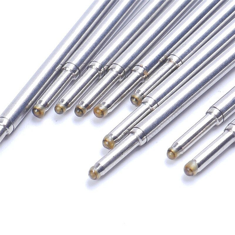 10 Pcs Premium Metal Ballpoint pen refills,DIY Black/Blue Ink Replacement Writing Pen Refill School Office Supplies