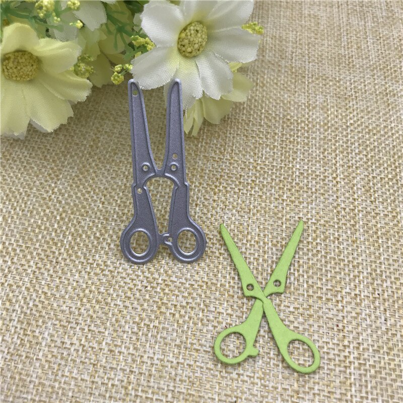 Scissors Metal Cutting Die Stencil for DIY Scrapbooking Album Paper Card Decor Craft Embossing Die