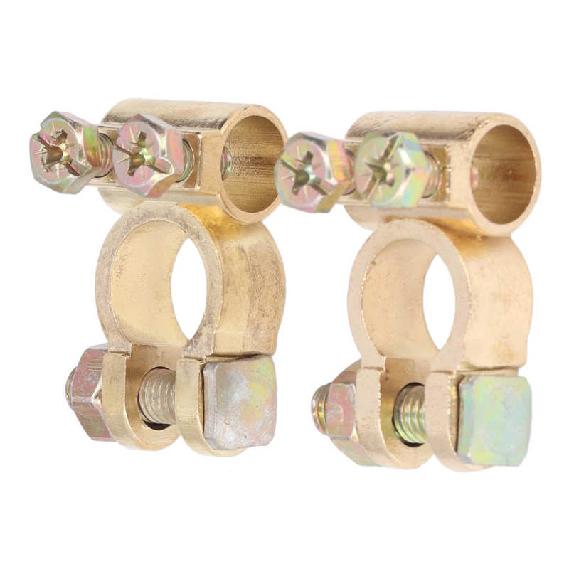 Battery Terminal Car Battery Connector Low Resistivity Positive Negative for Repair