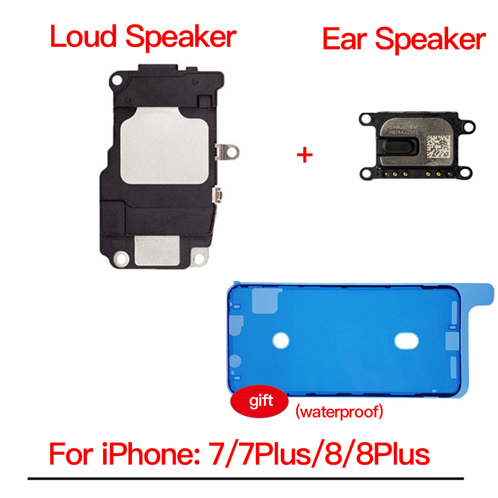 Luidspreker Voor iPhone 6 6 P 6 s 7 7 P 8 Plus Oor Luidspreker Oortelefoon Ringer Zoemer montage Met Waterdichte Tape