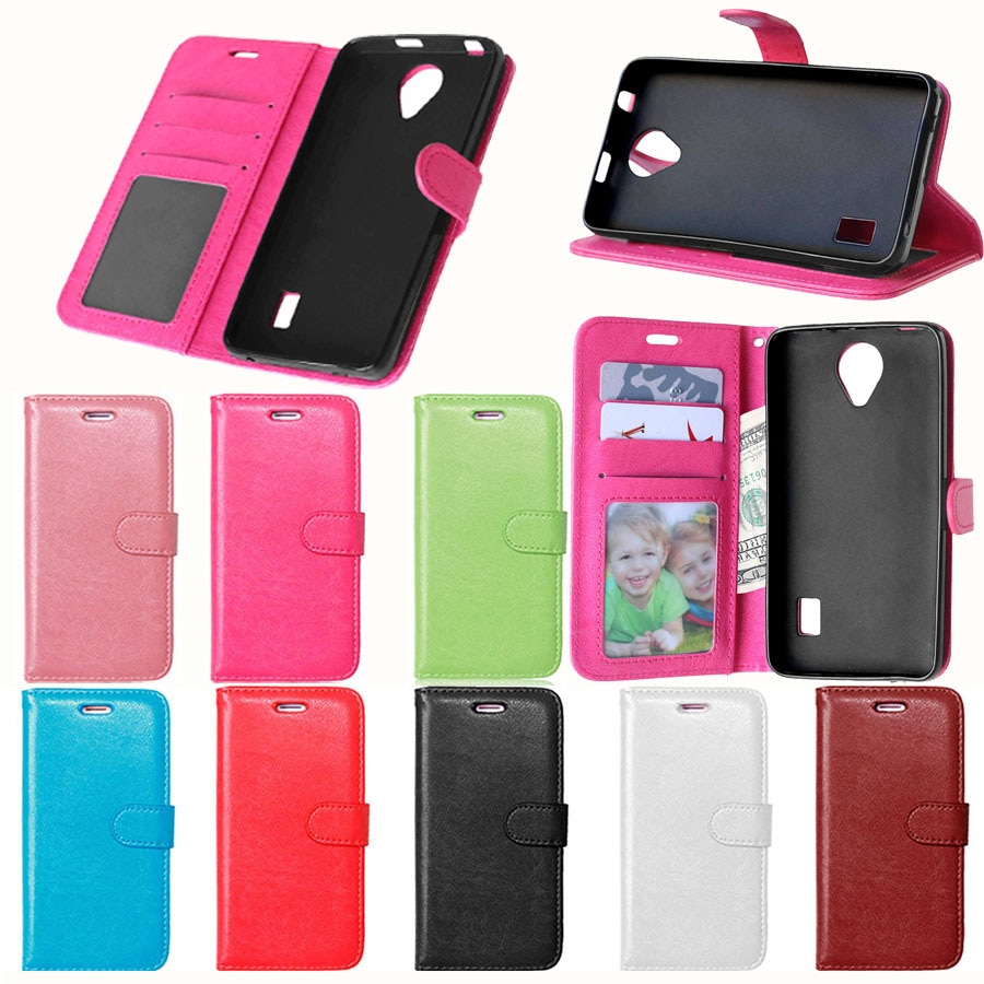 for Huawei Ascend Y635 Case Luxury Flip Wallet Leather Coque for Huawei Y 635 Cover Ascend Y635 Stand Phone Case with Card Slot