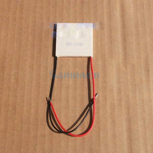 Dissipateur thermique thermoélectrique Peltier, 40x40x3.4mm, 8A, 15V, 68.9W, TEC1-12708
