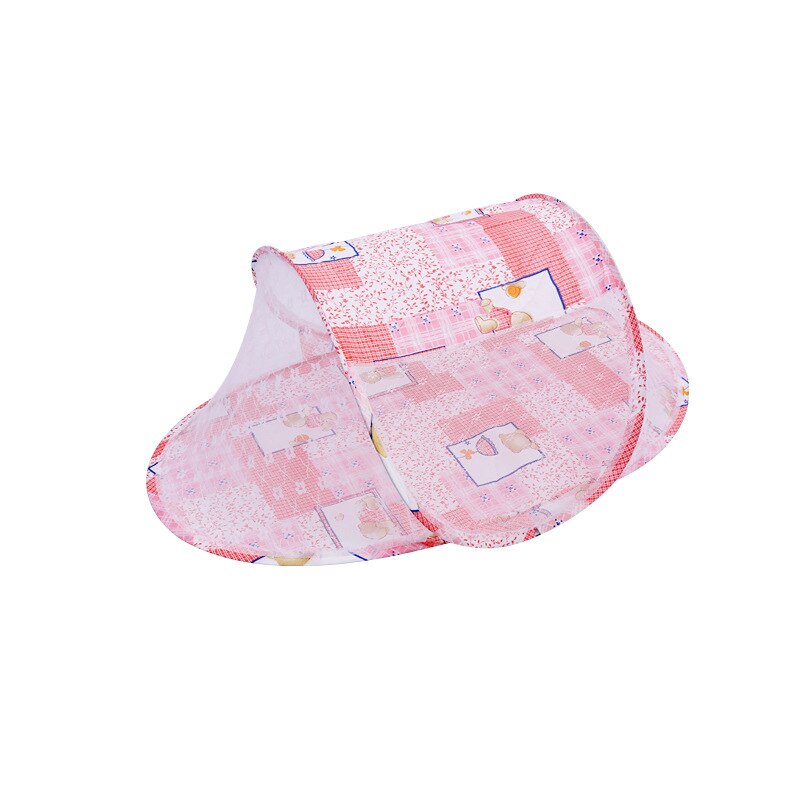 Multi-Functionele Cartoon Boot Klamboe Rits Klamboe Voor Kinderen Vouwen Klamboe/Baby Klamboe netto: ORANGE