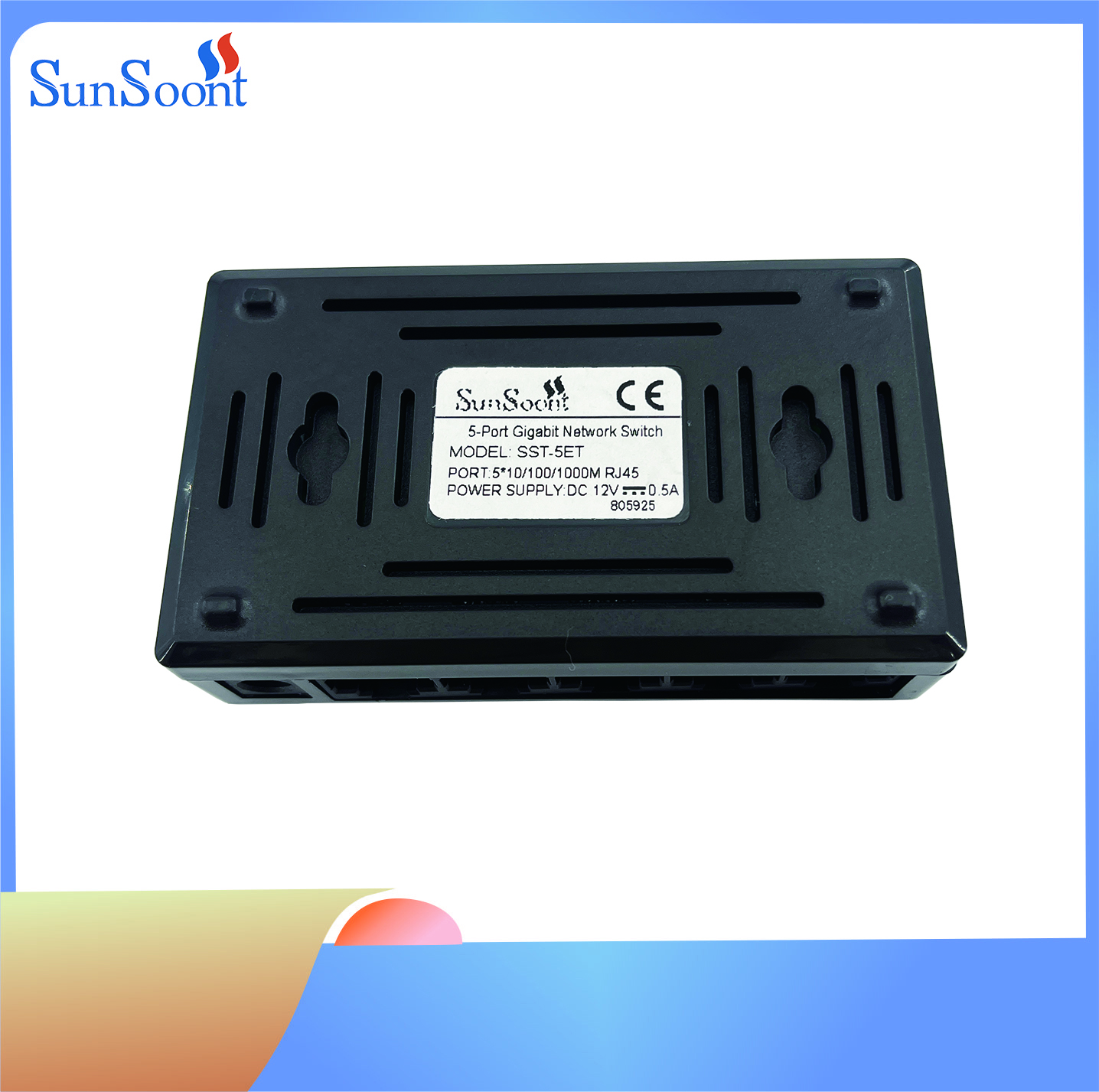 Switch Ethernet 5/8 porte Adattatore switch di rete Gigabit desktop 10/100/1000Mbps Switch Ethernet RJ45 Switch rapido automatico MDI/MDIX