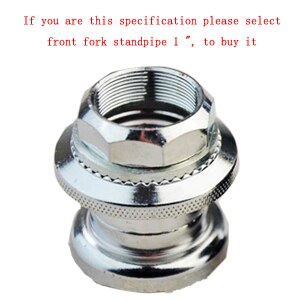 Casque de vélo de route à pignon fixe, rétro, tuyau de fourche avant, 2015mm et offre spéciale mm pour bmx, BZZ005, 28.6 25.4: 25point4 Silver