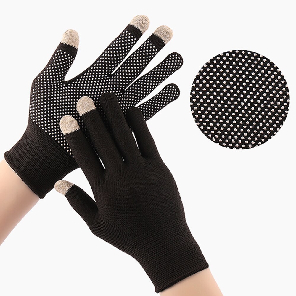Guantes finos de ciclismo para hombre, protector solar para exteriores, pantalla táctil, ciclismo de montaña, BMX