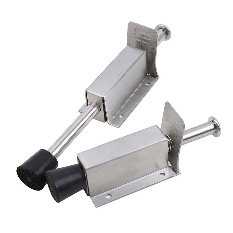 Door Stopper Cabinet Catches Stainless Steel Push to Open Touch Damper Buffer Soft Quiet Closer Furniture Hardware