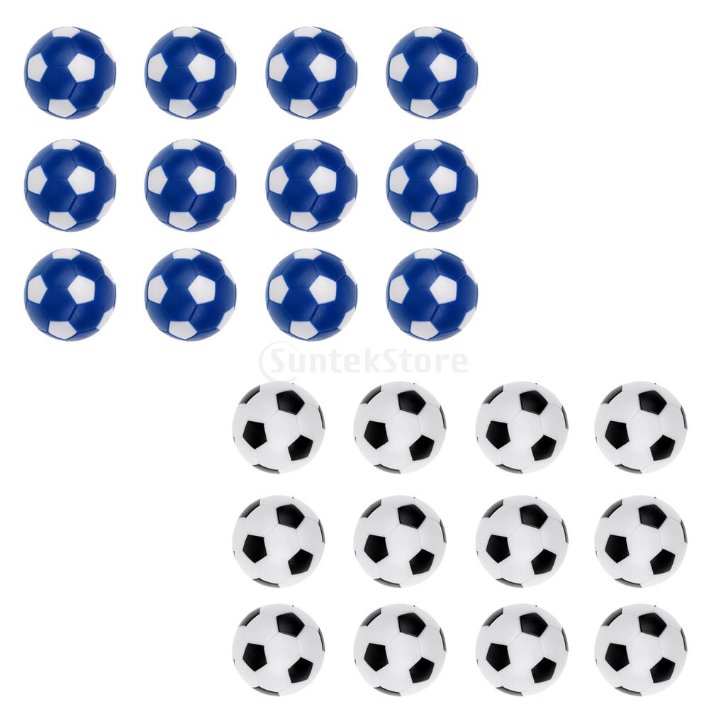 24 Pieces 36mm ABS Plastic Soccer Table Foosball Ball Football Fussball