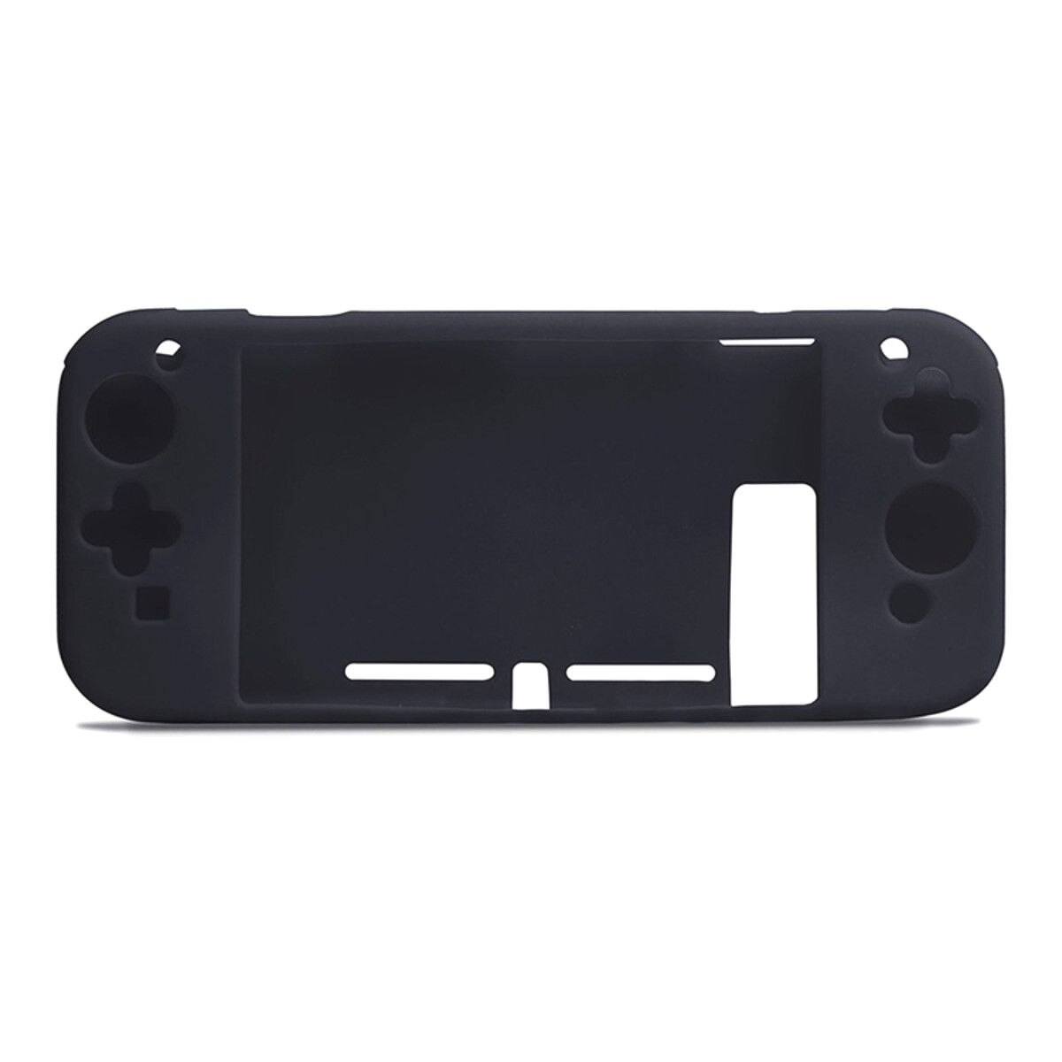 Siliconen Anti-Slip Beschermende Huid Cover Case Pouch voor Nintendo Switch Console Controller: Black