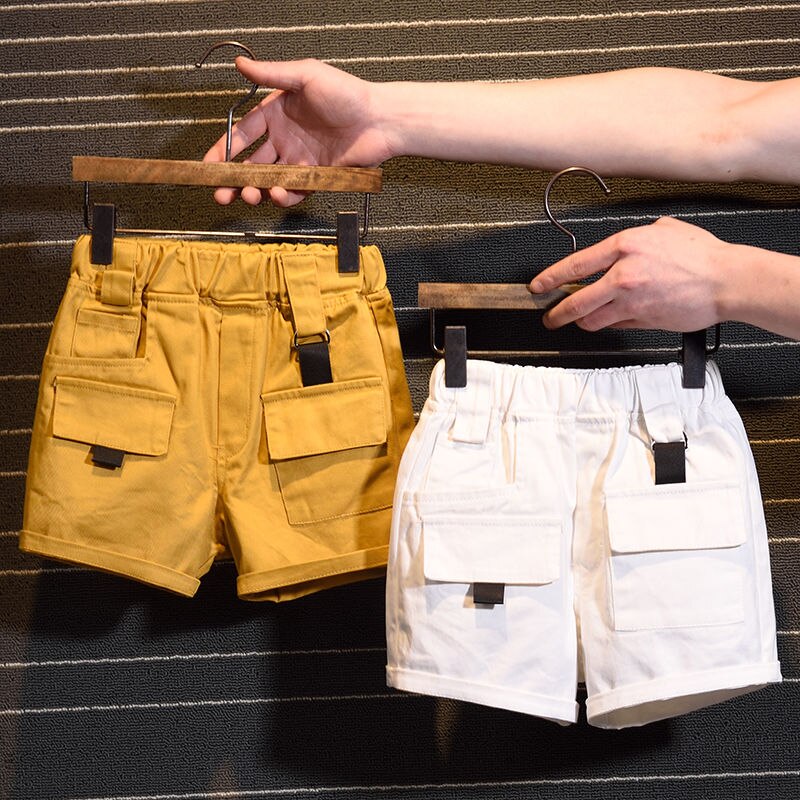 Drenge bukser børn bukser tøj børn cargo bukser til baby dreng shorts sommer småbørn 80 ~ 140