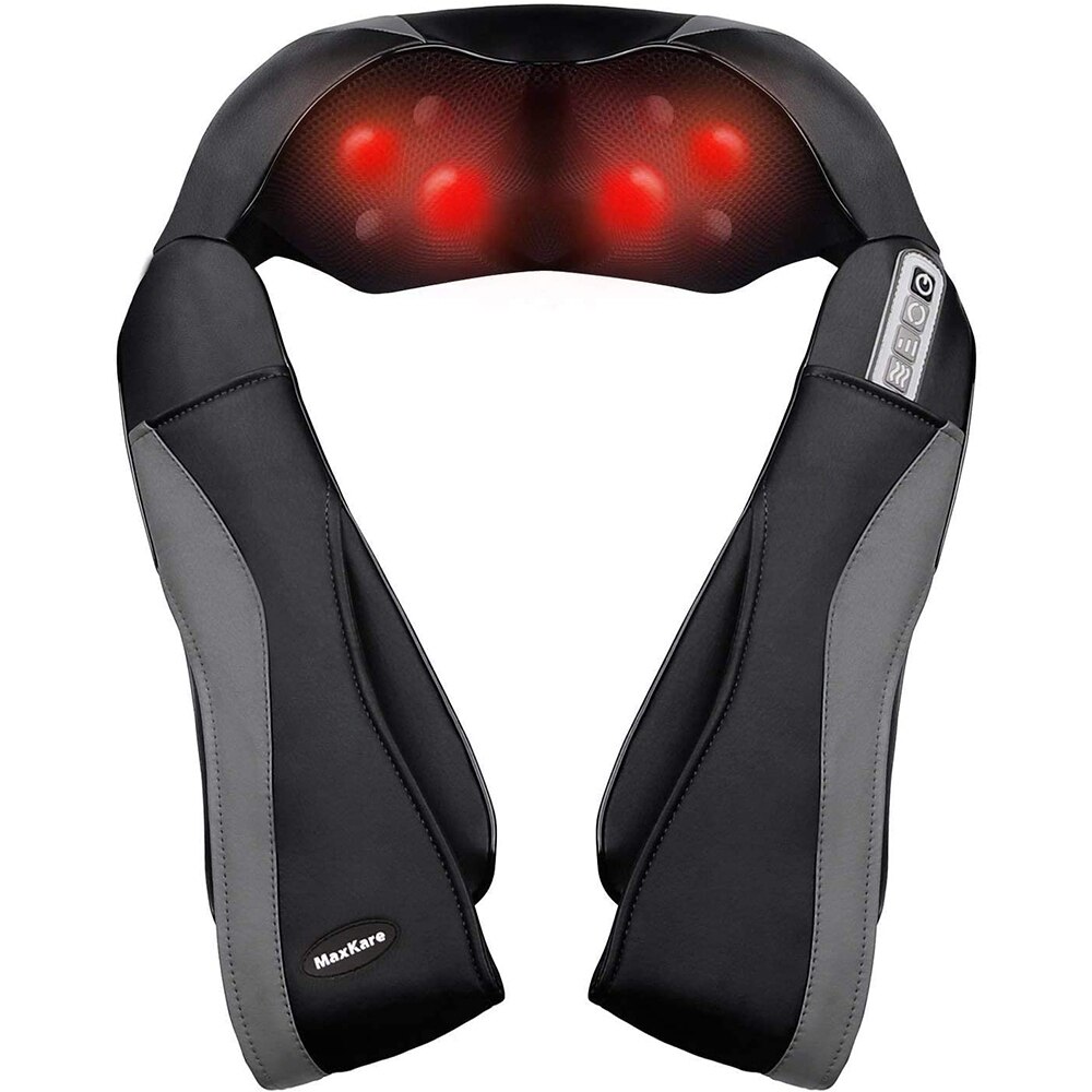 Shiatsu Rug En Nek Massager Met Warmte Diepe Kneden Massage Voor Nek, Rug, Schouder, voet En Benen, Gebruik Thuis, Auto, Kantoor