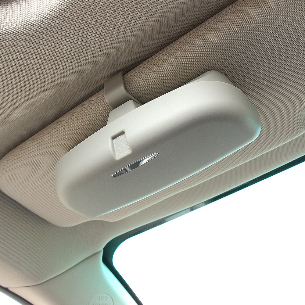 Glasses Case Organizer Box Sunglasses Holder Storage Pockets For Ford Focus MK2 MK3 MK4 ST Fiesta Ecosport Everest Mondeo Kuga