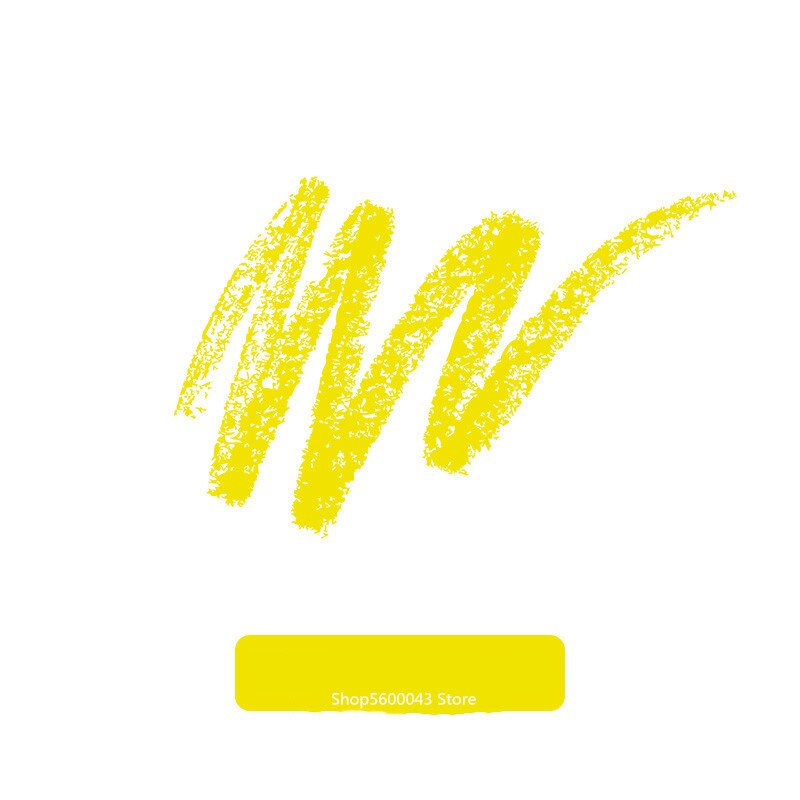 1PCS Pottery Art Underglaze Colored Pencils DIY Handmade Ceramic Painting Color Painting Element Pen Clay Craft Coloring Tools: Yellow