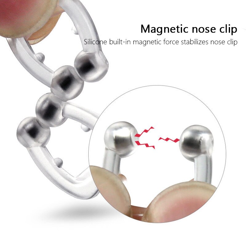 1 pz magnetico Anti russare dilatatore nasale Stop russare naso clip dispositivo facile respirare migliorare dormire per uomini/donne Dropshipping