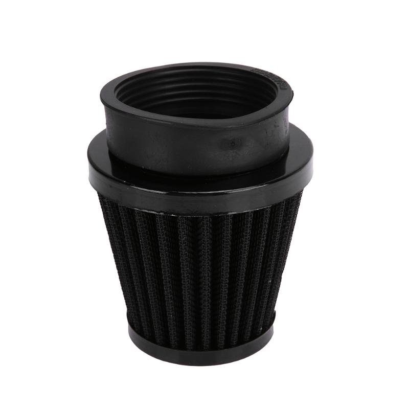 Kit de inducción de admisión de Filtro de aire para motocicleta de 60mm, filtros de cabeza de seta, limpiador de filtro de entrada de aire para motocicleta, negro para Todas las motocicletas