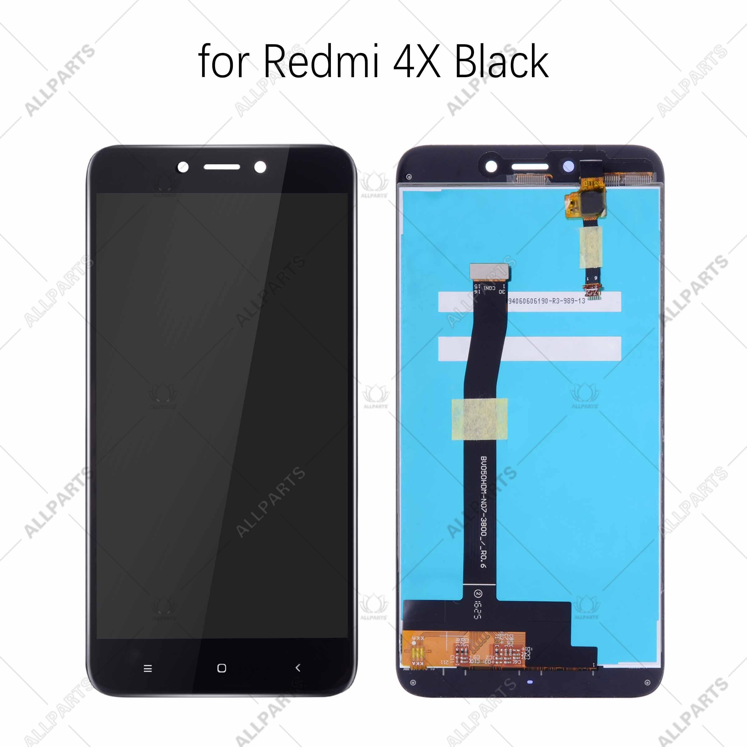5.0&quot; Tela Frontal Display do XIAOMI Redmi 4X 4A LCD Touch Completo Compatível Con: 4X Black