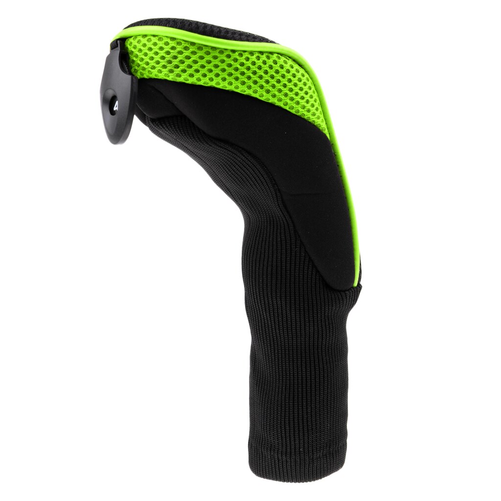 Mesh Long Neck Golf Club Rescue Head Covers Golf Hybrid UT Headcover: Green