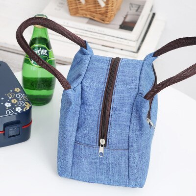 Lunch Box Portable Functional Pattern Cooler Portable Insulated Canvas Lunch Bag Thermal Food Picnic Lunch Bags For Women Kids