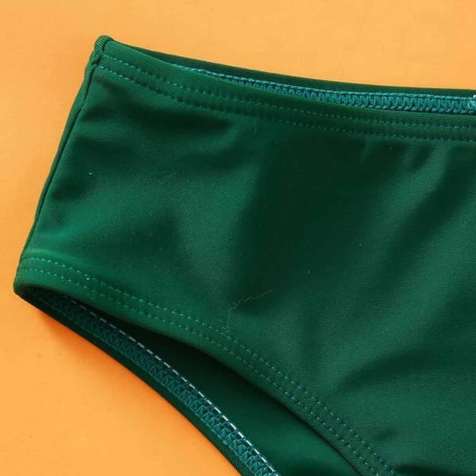 Leopard Girl Swimsuit Kids 5-14 Years Teenage Girl Bikini Flounce Two Piece Children's Swimwear Girl Bathing Suit Beachwear