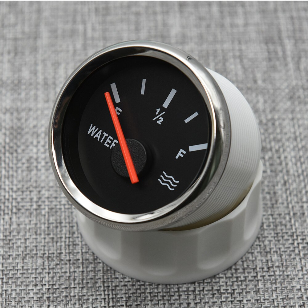 100MM 150MM 200MM 250MM 300MM Water Level Sensor with 52MM Water Level Gauge 0-190ohm Water Tank Level Indicator Meter Empty Ful