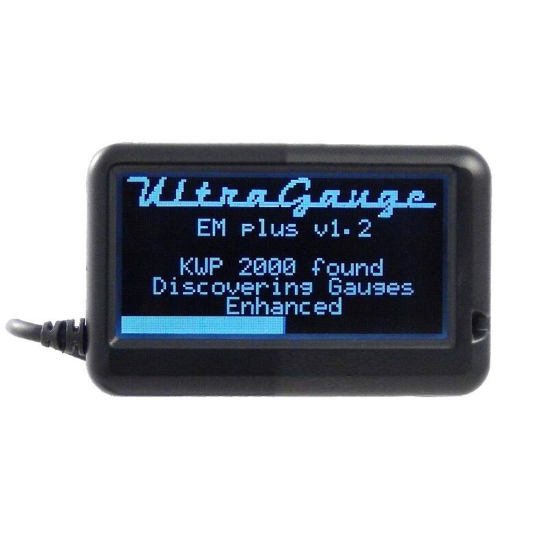 UltraGauge Automotive OBD2 OBD Scanner Code Reader Gauges & Mileage Calculator Vertical Mount Bike