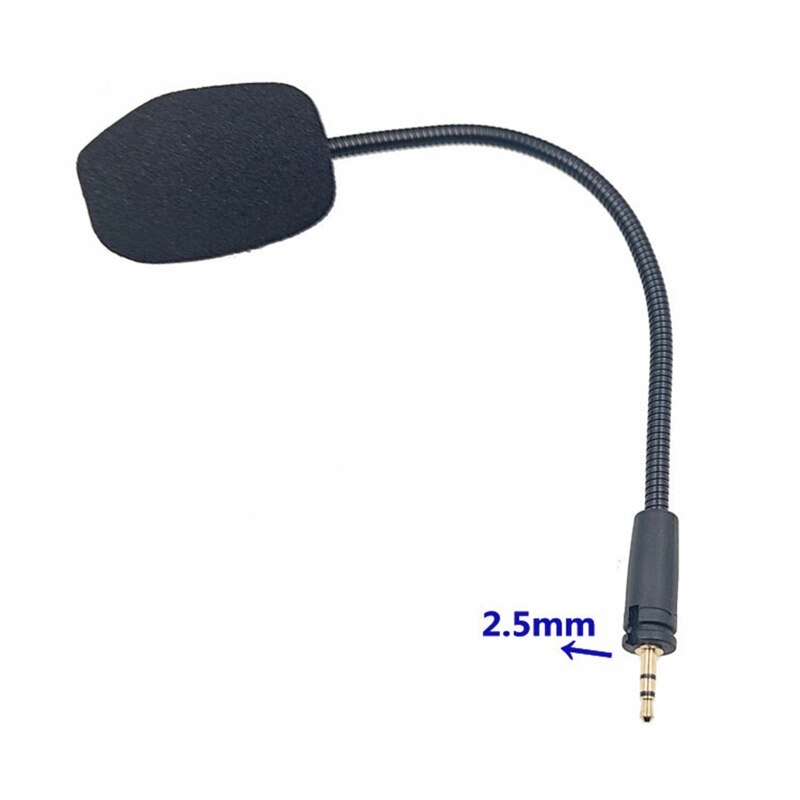 Draagbare 2.5/3.5Mm Mic Stereo Studio Gaming Headset Voice Mic Voor Turtle Beach / Kingston Mic Vervanging: 2.5mm Plug