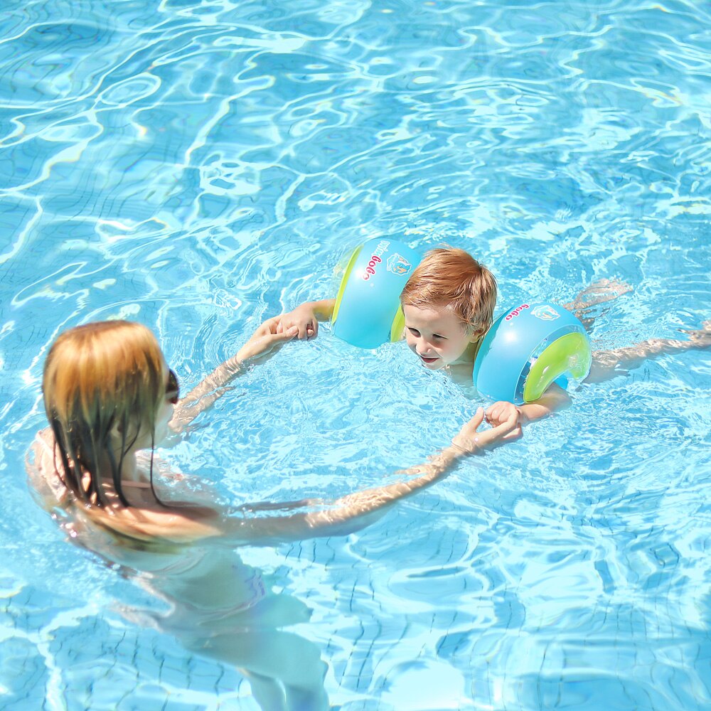 Inflatable Baby Swimming Ring Kids Sleeves Arm Rings Tube For Summer Swimming Pool Accessories Armbands Circle Floating Trainer