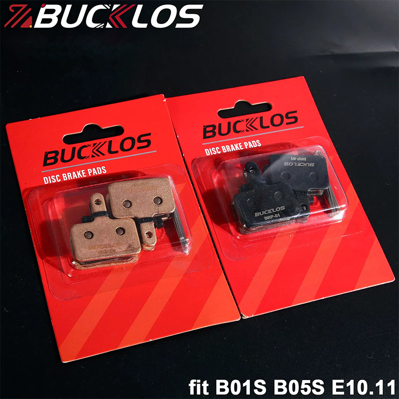 BUCKLOS Bicycle Brake Pads for Shimano B01S MT200 XOD E-bike Resin Semi-Metallic MTB Hydraulic Disc Brake Pad Bike Brake Parts