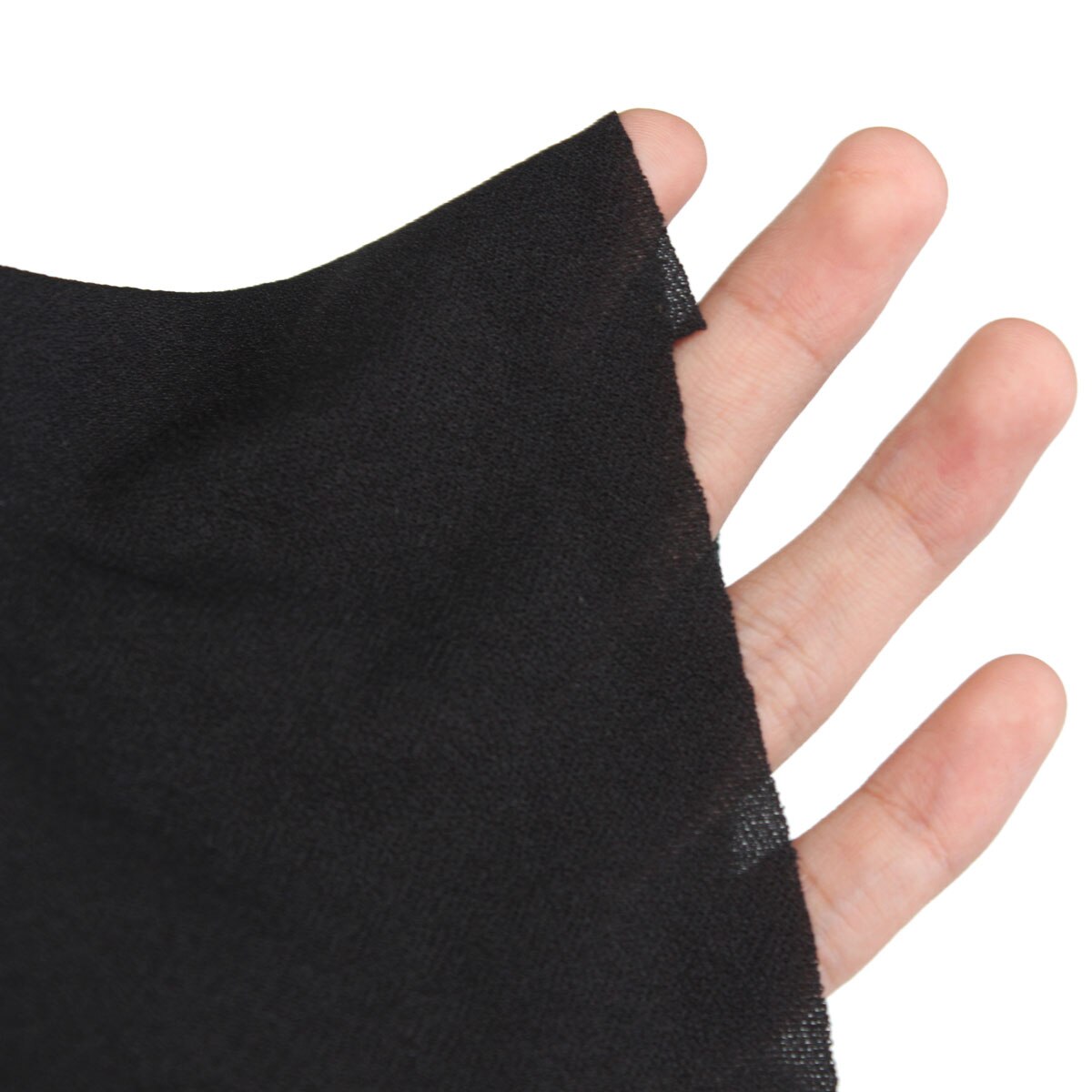 Luidsprekergrilldoek, 140 X 91 Cm Luidsprekerdoek Gaasstof Luidsprekergaasdoek Stofdichte Beschermhoes Luidsprekergrill(zwart