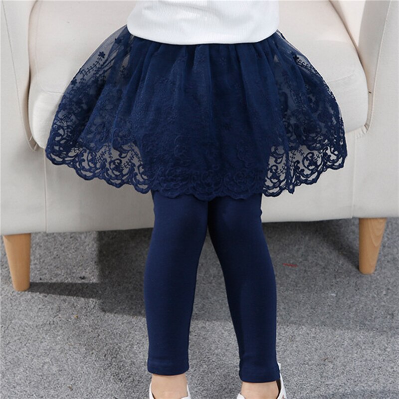 Leggings para niñas pequeñas, ropa de otoño, pantalones Culottes, Ballet, cómodos, Color sólido, dulce, 2022