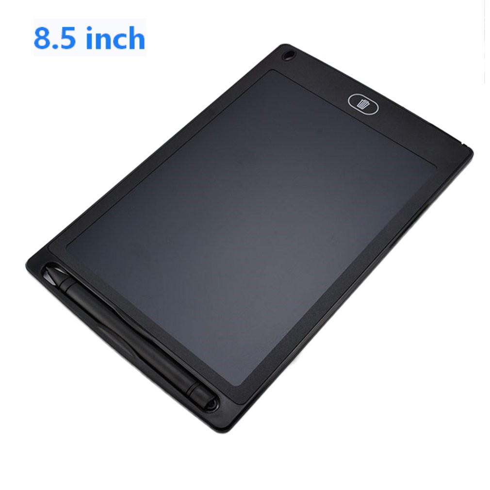 Writing Drawing Tablet 8.5/12 Inch Notepad Digital LCD Graphic Board Handwriting Bulletin Board for Education Business: 8.5inch black