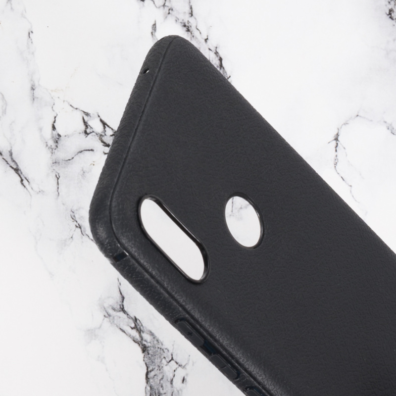 Zwarte zachte siliconen beschermhoes voor umidigi power, zachte tpu-hoes voor umidigi power, goede hoes voor umidigi power.