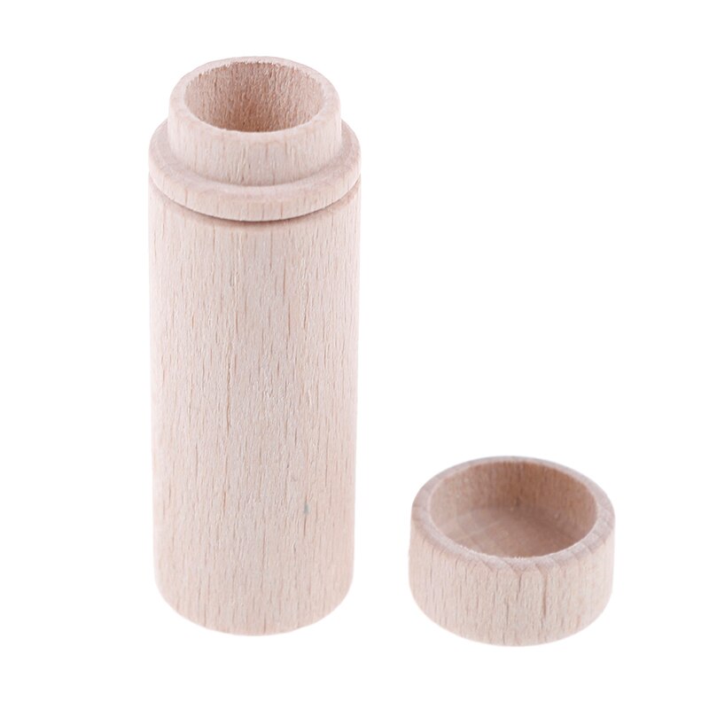 Wooded Container Wooden DIY Sewing Embroidery Pins Organizer Portable Needle Storage Case