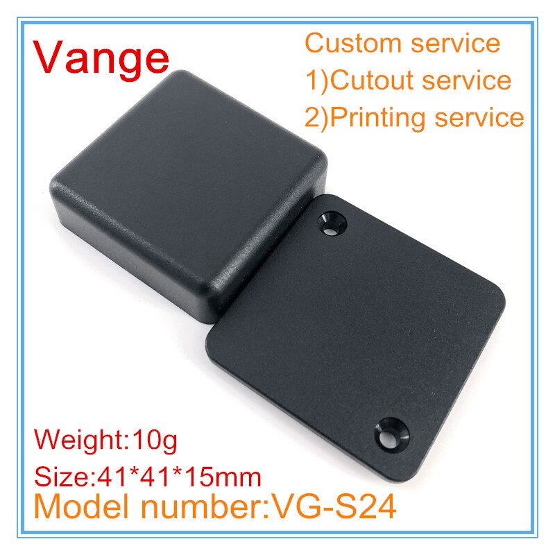 2pcs/lot small PCB housing ABS plastic extrusion plastic case enclosure