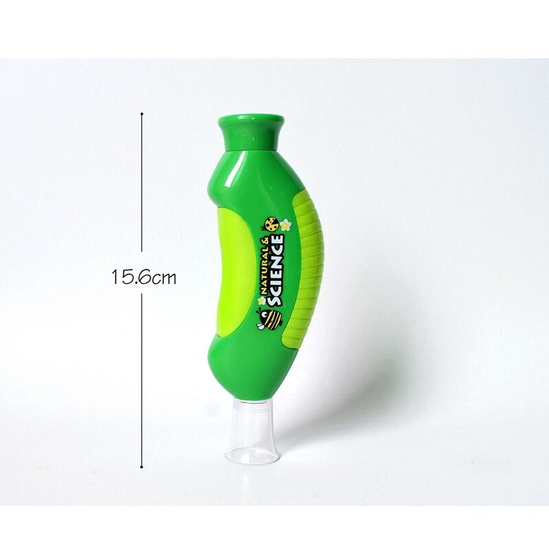 Autops 1 stuks mini plastic kinderhandmicroscoop voor wetenschappelijke exploratie, draagbaar leerzaam educatief speelgoed voor kinderen