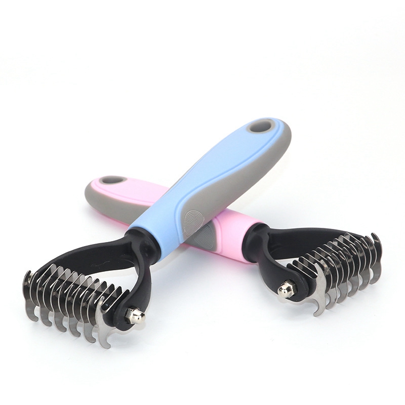 Kamm Für Hunde Haar Trimmer Haustier Dematting Kamm Haustier Quita Pelos Mascota Detangler Pelz Trimmen Pflegenwerkzeug Für Verfilzte Lange haar