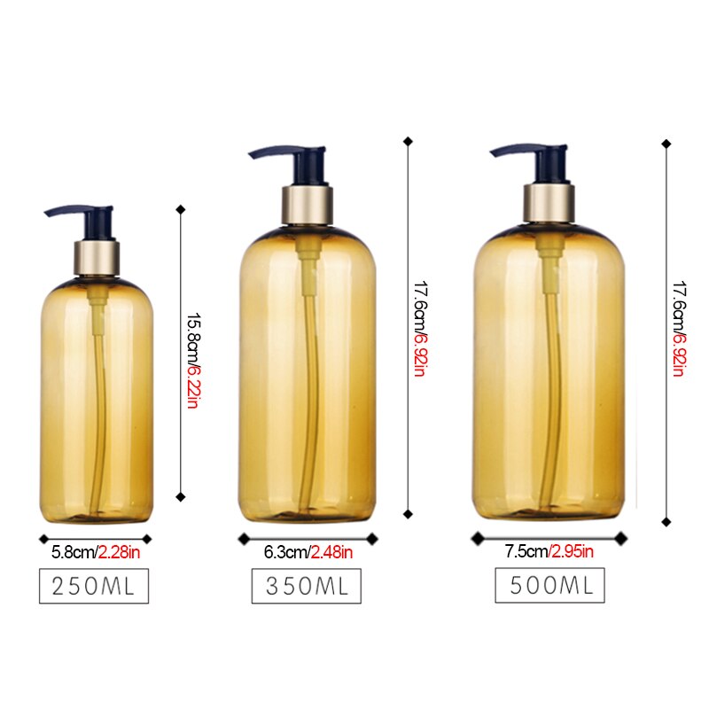Tvålflaskor för husdjur med klistermärken etiketter badrumsschampo handdesinfektionsflaska kosmetika body wash lotion utomhusreseverktyg